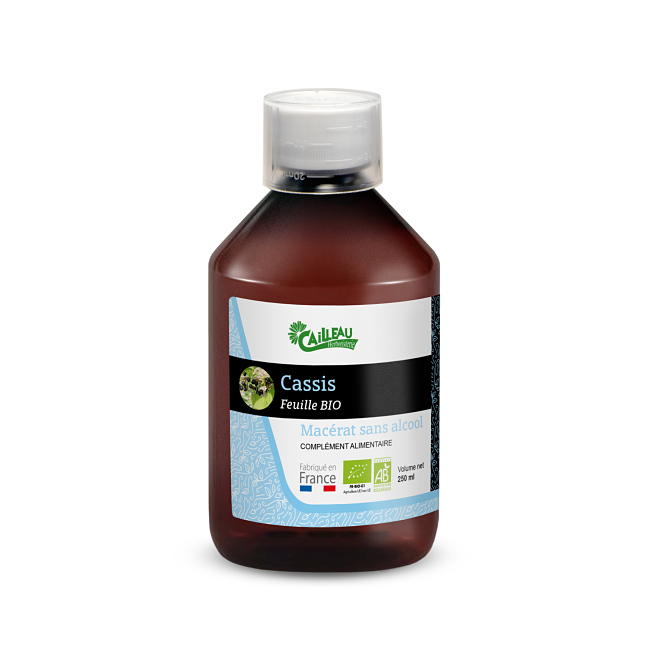 Macerat Cassis Bio macérat cassis biologique