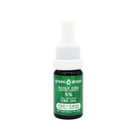 Huile CBD bio spectre complet 30% GREEN DROPS