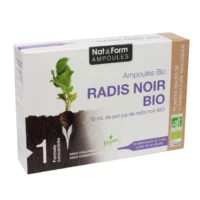 cure radis noire biologique ampoule