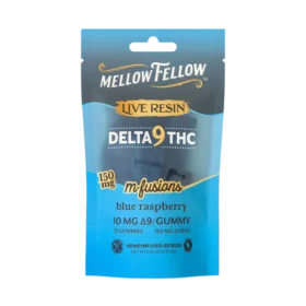 Gummies vegan Delta 9 THC Mellow Fellow 150mg